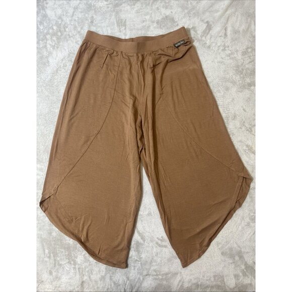 Matilda Jane Women’s Capri Pants Large Brown Wide Leg - Picture 1 of 9